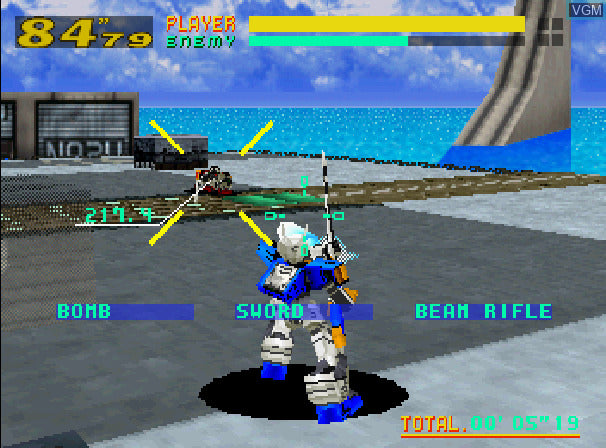 Cyber Troopers Virtual-On - Sega Saturn