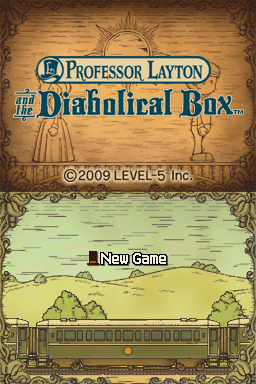 Professor Layton and the Diabolical Box - Nintendo DS