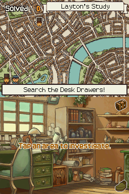 Professor Layton and the Diabolical Box - Nintendo DS