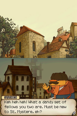 Professor Layton and the Curious Village - Nintendo DS