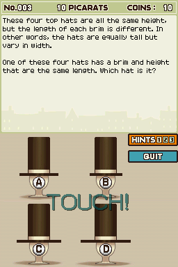 Professor Layton and the Curious Village - Nintendo DS