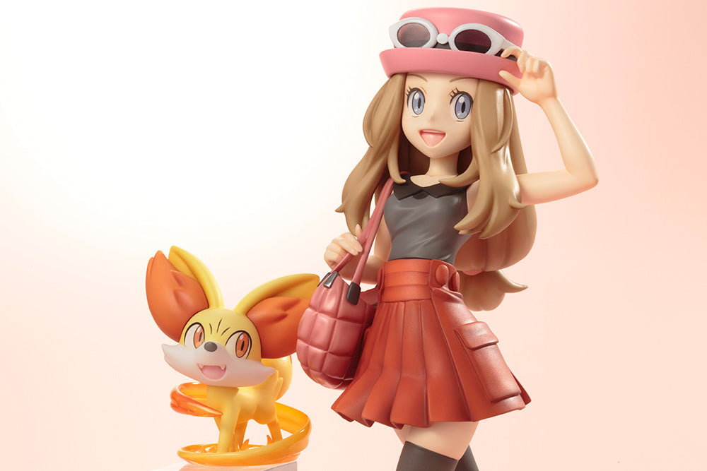 Kotobukiya - ARTFX J Pokemon Trainer Serena & Fennekin 1/8 Figure