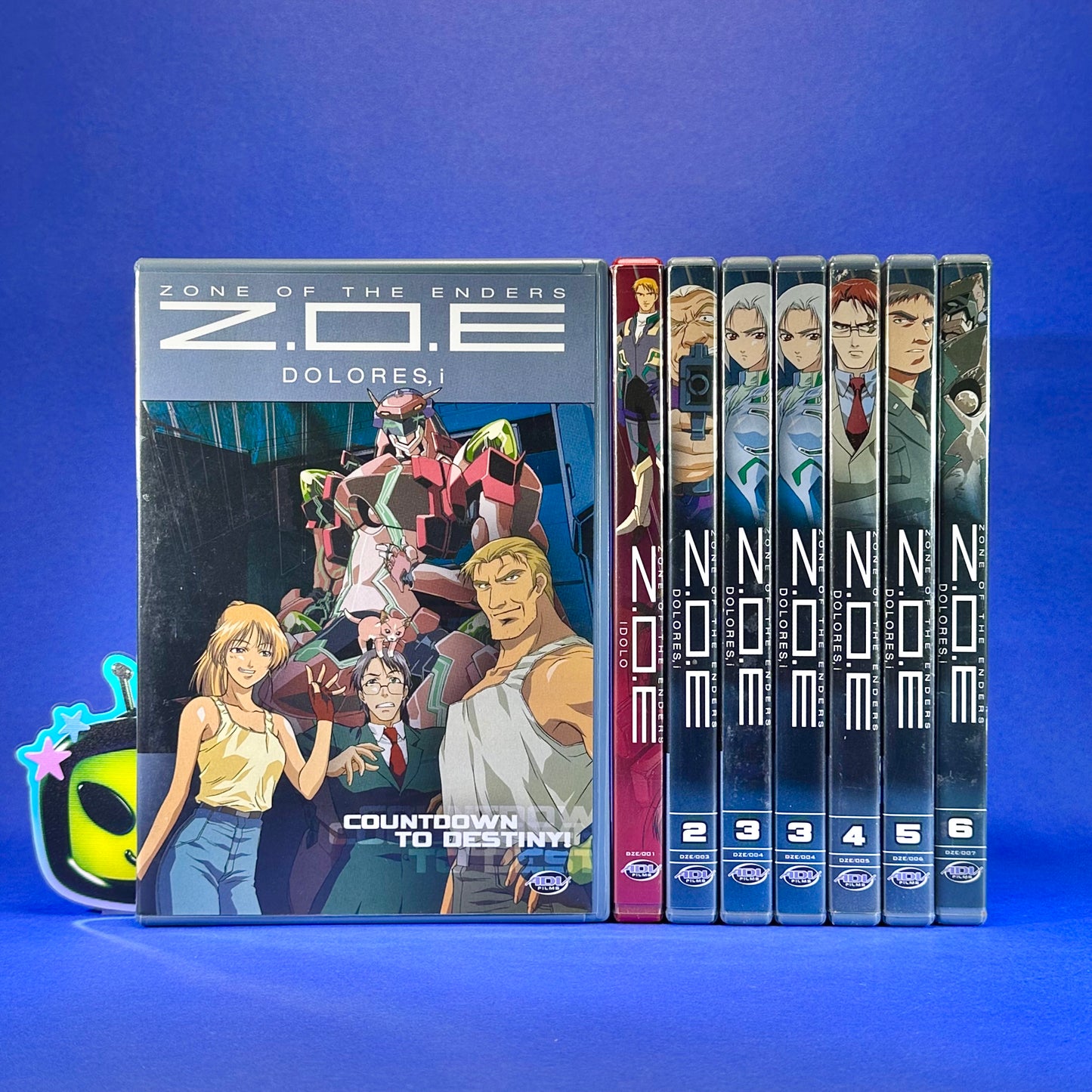 Z.O.E. Dolores, I DVD