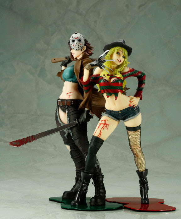 Kotobukiya - Freddy vs. Jason - Freddy Krueger & Jason Voorhees ~Horror Bishoujo, 2nd Edition~ 1/7 Scale Figure