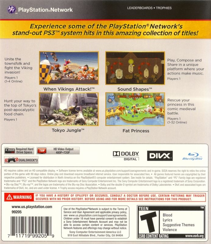 Best of PlayStation Network Vol. 1 - Playstation 3