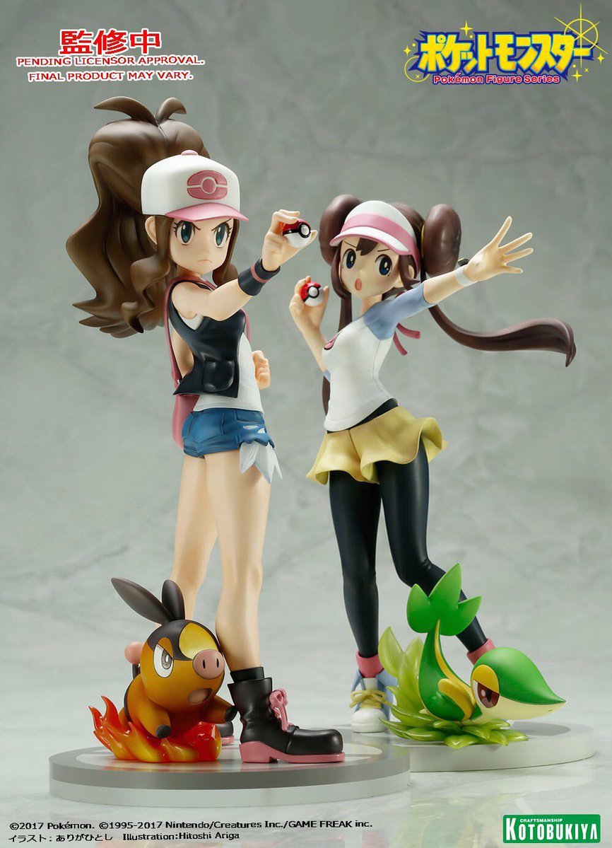 Kotobukiya - ARTFX J Pokemon Trainer Mei & Snivy 1/8 Figure