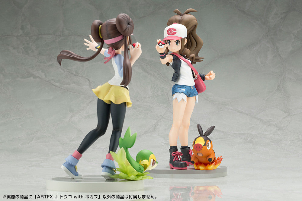 Kotobukiya - ARTFX J Pokemon Trainer Mei & Snivy 1/8 Figure