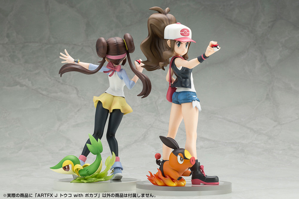 Kotobukiya - ARTFX J Pokemon Trainer Mei & Snivy 1/8 Figure