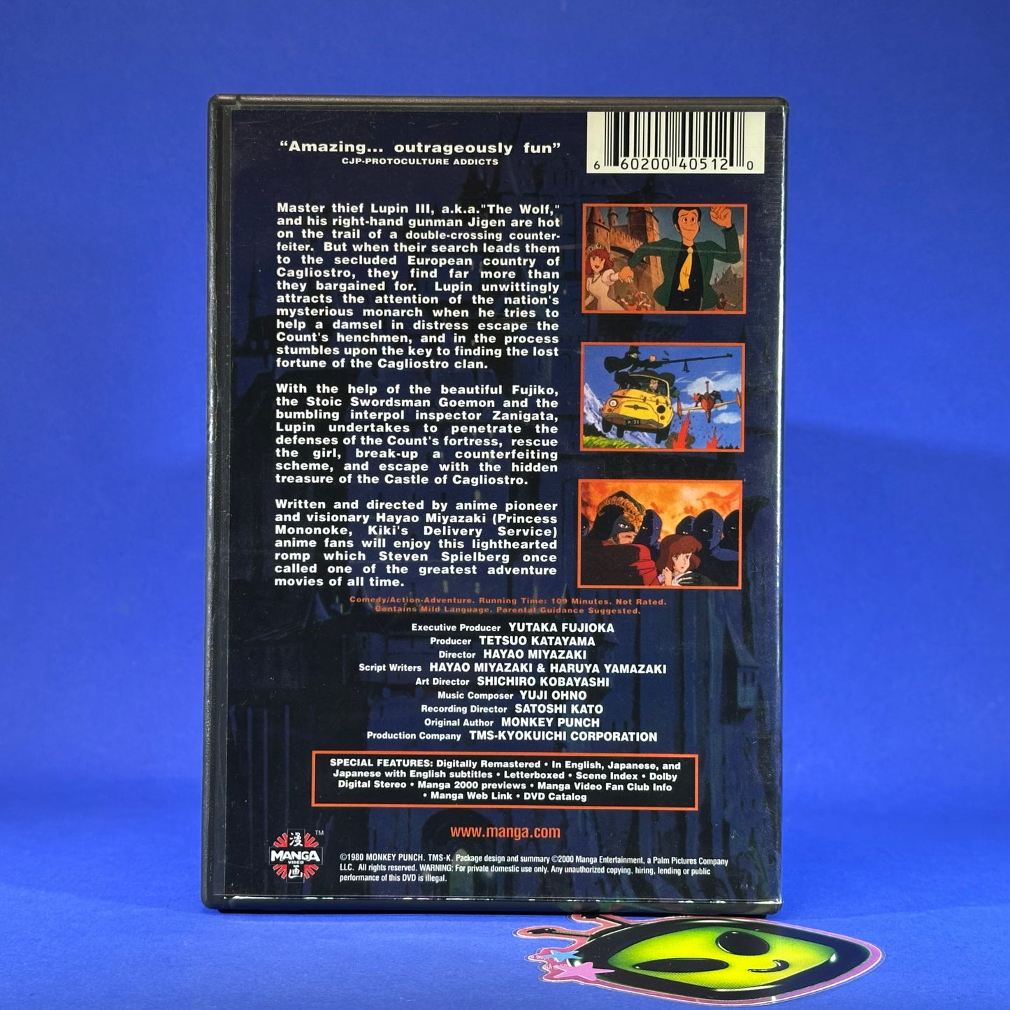 Lupin III: The Castle of Cagliostro DVD