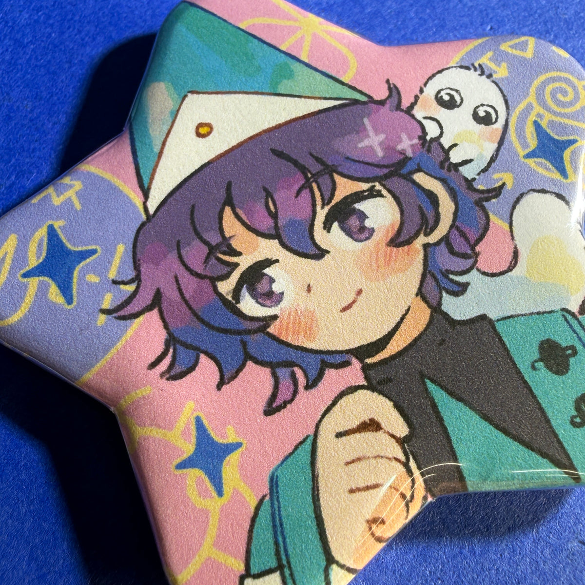 Cotton Angel - Witch Hat Pins