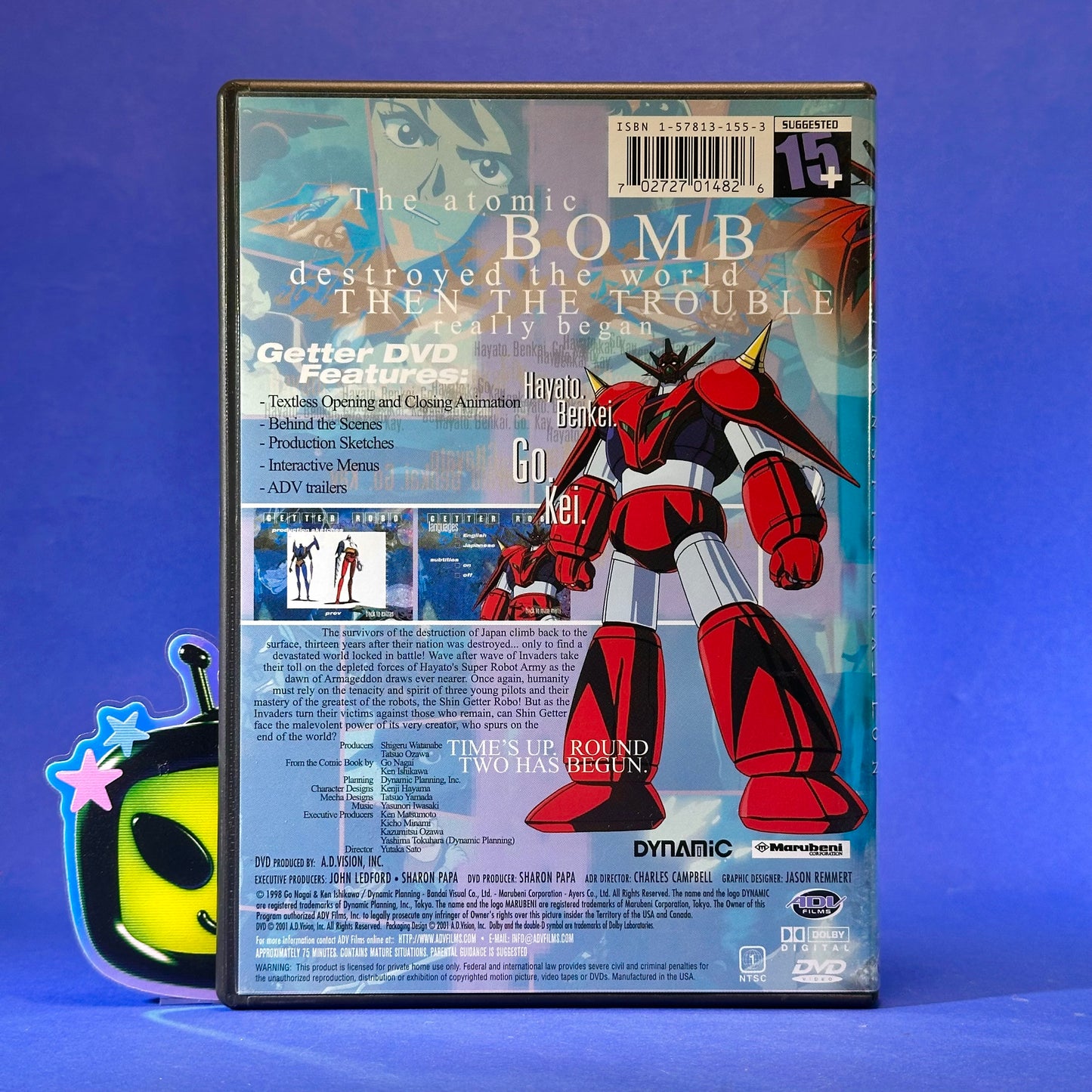Getter Robo: Armageddon DVD