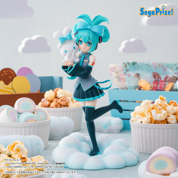 Sega - 2023 Hatsune Miku x Cinnamoroll - Luminasta Figure