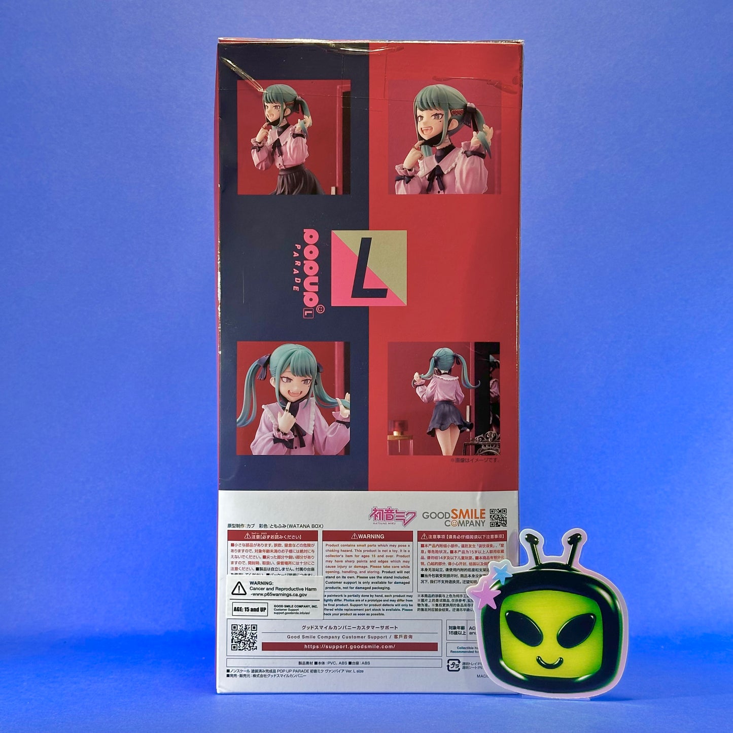 Good Smile Company - Pop Up Parade Hatsune Miku The Vampire Ver. L Size Figure