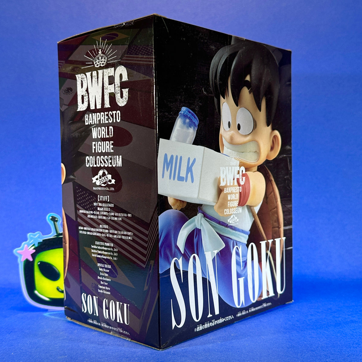 Banpresto - 2018 Dragon Ball Z - Son Goku ~Milk Delivery ver.~ BWFC Vol.7 Figure