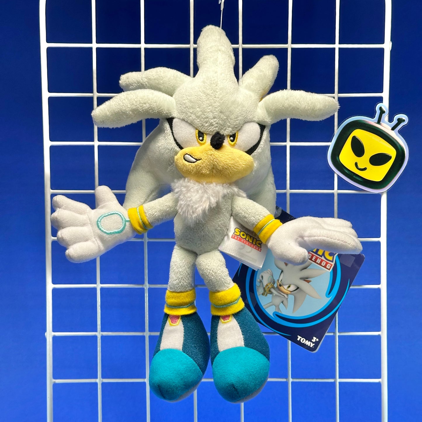 TOMY - 2018 Sonic The Hedgehog - Silver 8" Plush