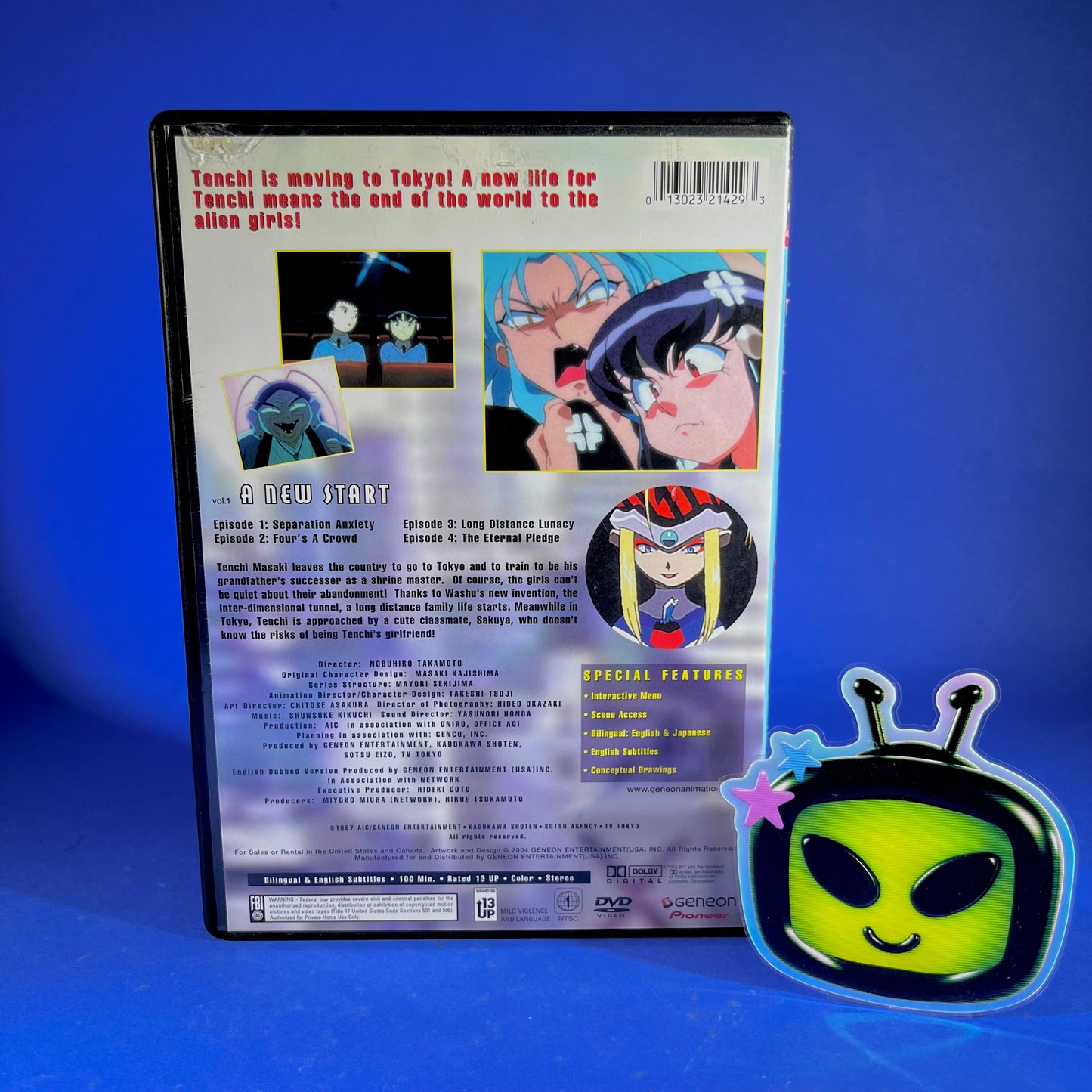 Tenchi in Tokyo DVD