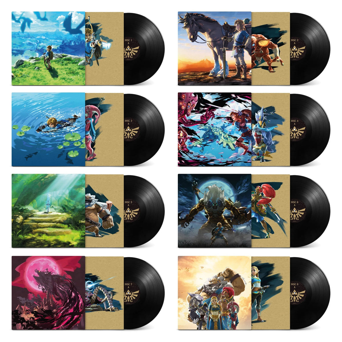 The Legend of Zelda: Breath of the Wild 8LP Vinyl Box Set