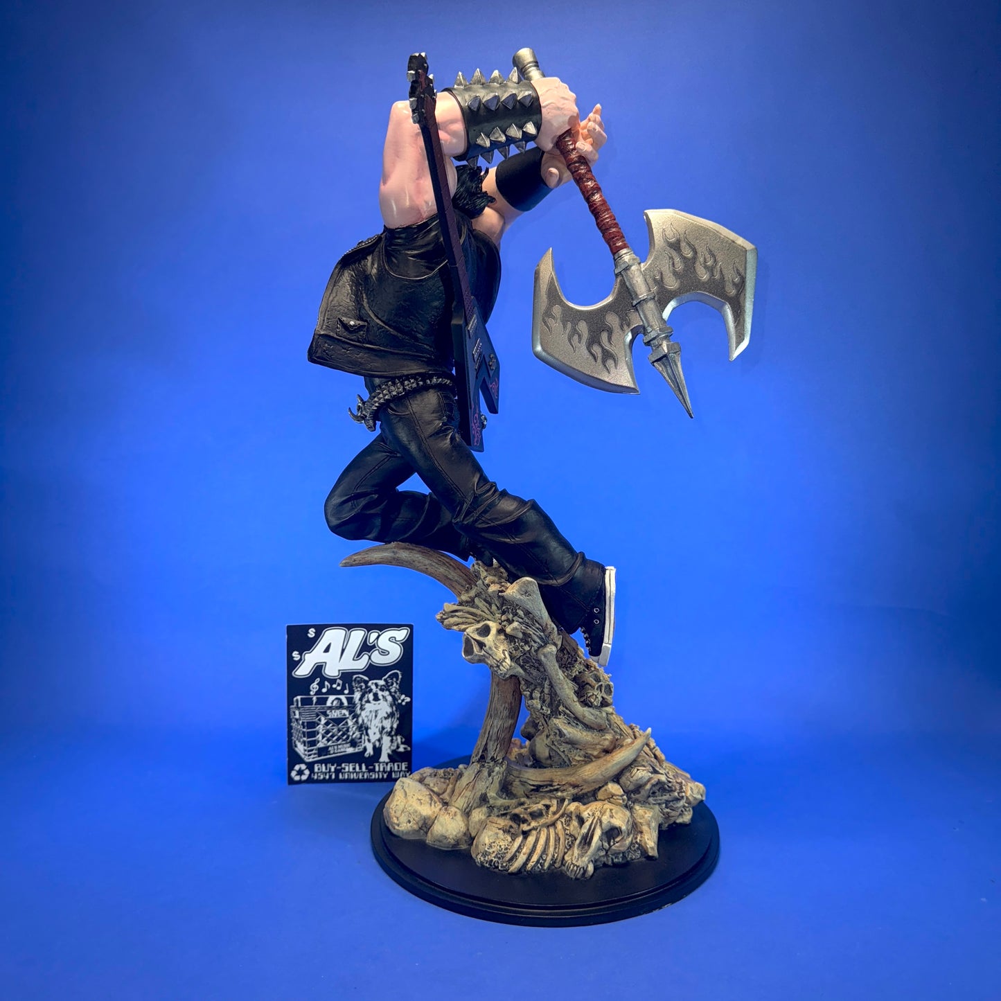 Double Fine x Electronic Arts - 2009 Brutal Legend - Eddie Riggs ~Limited Edition~ Statue