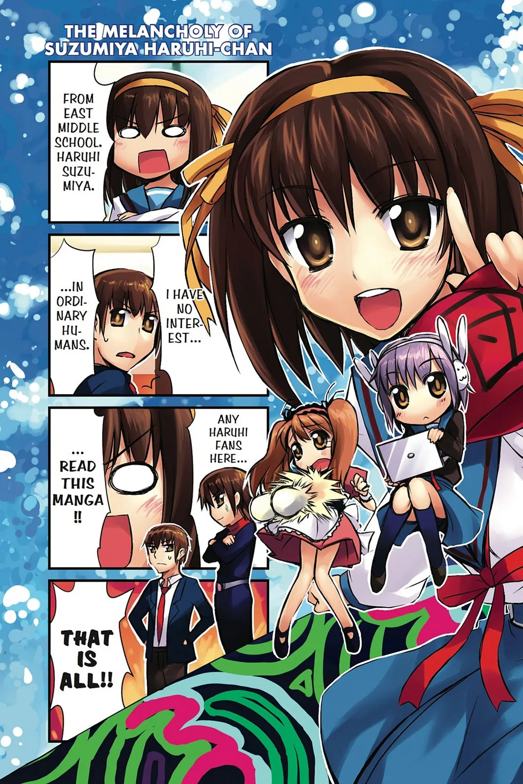 Nagaru Tanigawa - The Melancholy of Suzumiya Haruhi-chan (The Untold Stories of the SOS Brigade)