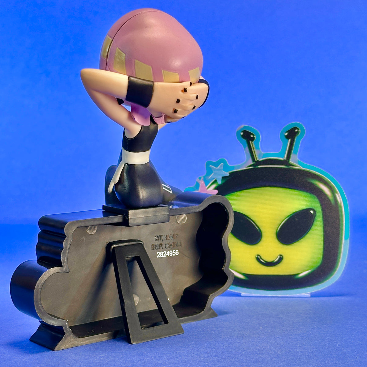 Banpresto - A New Panty & Stocking with Garterbelt:  Polyurethane ~Monitor Top Figz~
