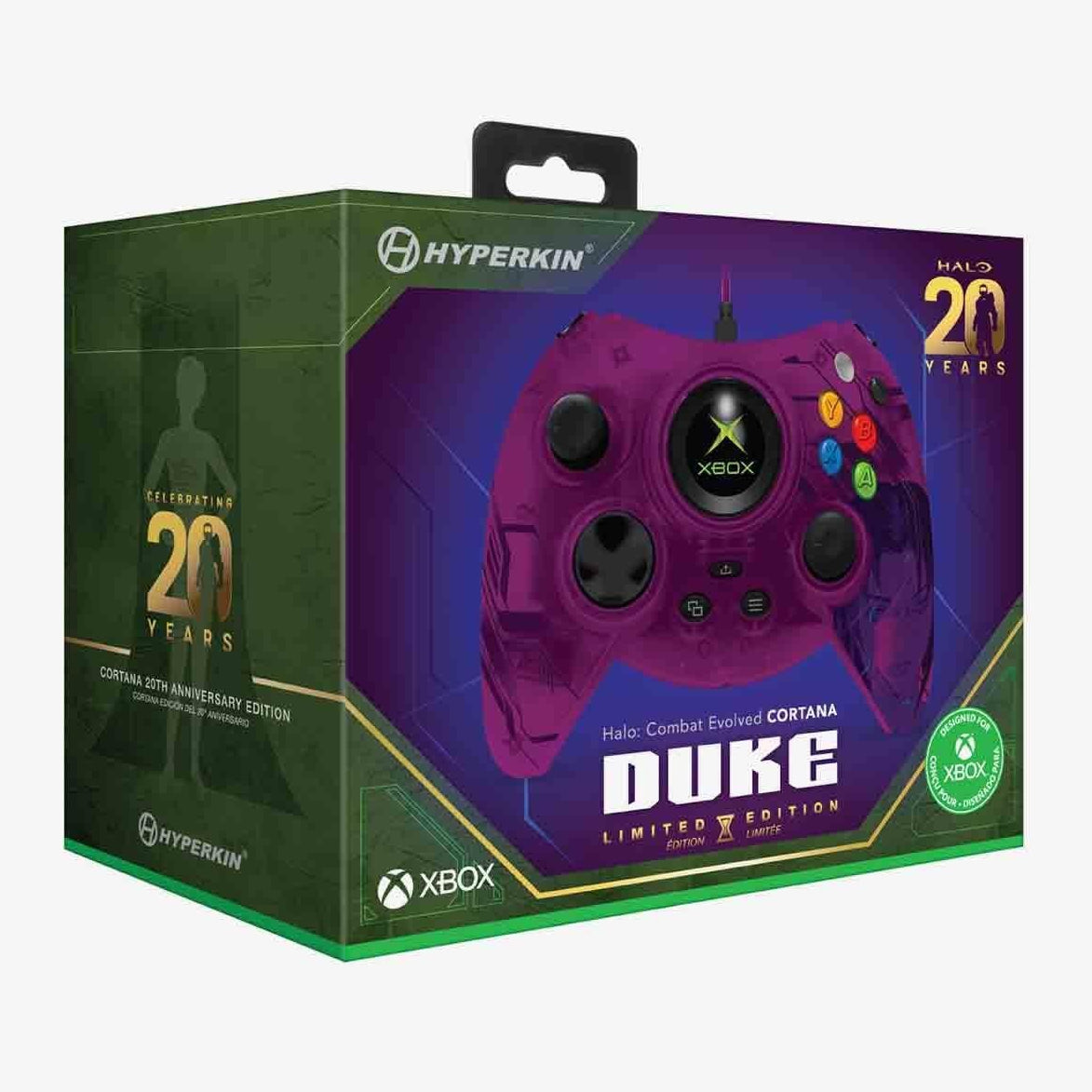 Hyperkin Duke Halo: Combat Evolved Cortana Limited Edition - Xbox Controller