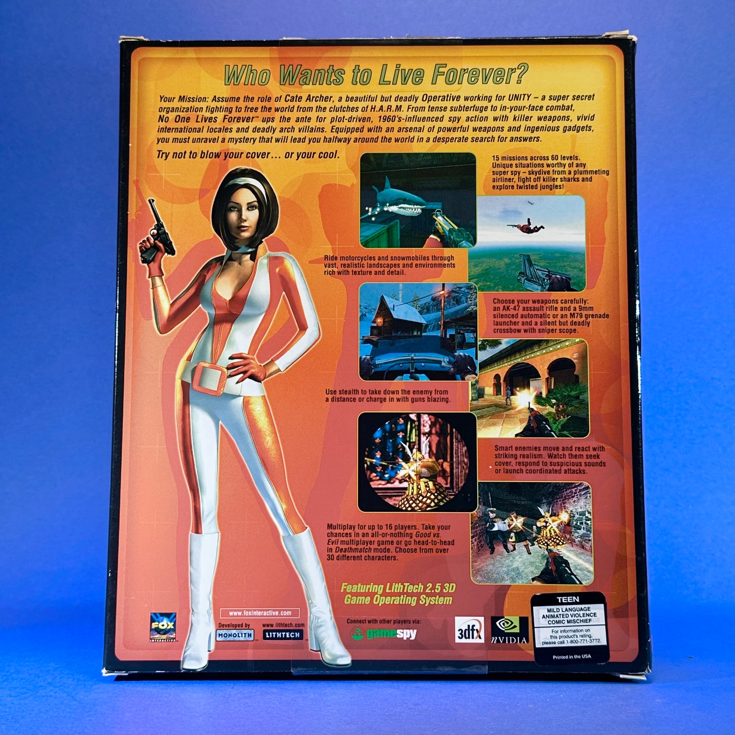 The Operative: No One Lives Forever - Big Box PC Game