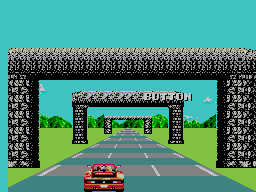 Outrun: The Two-Mega Cartridge - Sega Master System