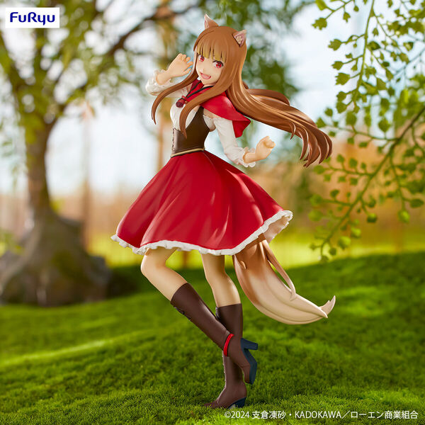 FuRyu - 2025 Spice and Wolf: Merchant Meets the Wise Wolf - Holo ~Red Hood ver.~ Trio-Try-iT Figure
