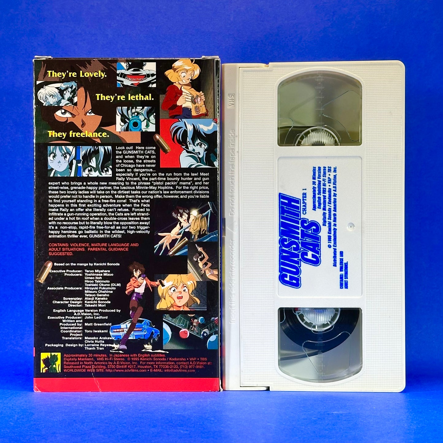 Gunsmith Cats VHS