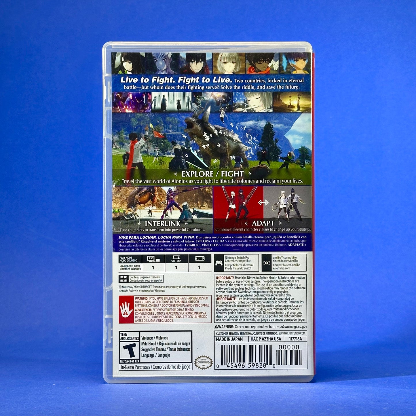 Xenoblade Chronicles 3 - Nintendo Switch