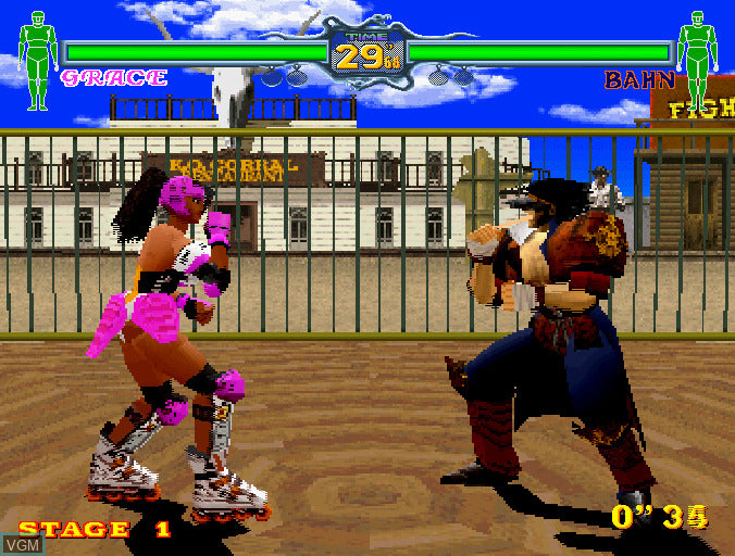 Fighting Vipers - Sega Saturn