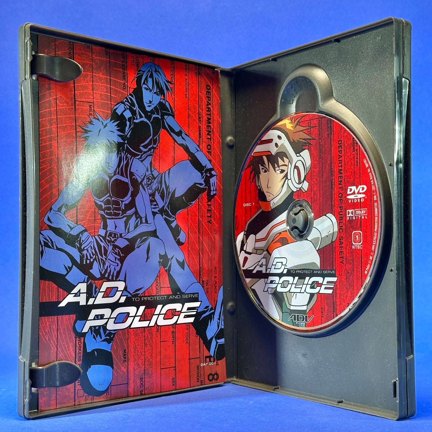 A.D. Police: To Protect And Serve DVD