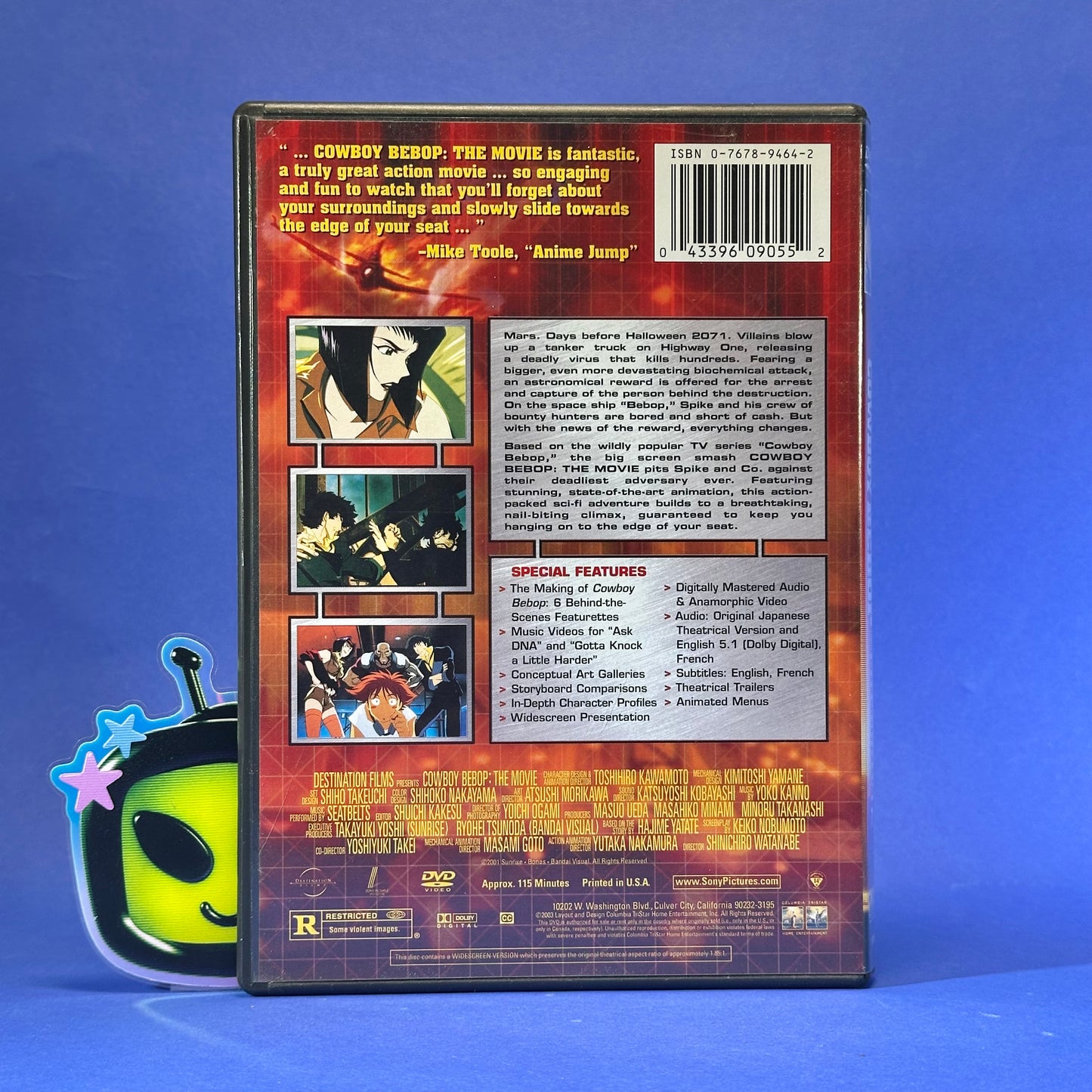 Cowboy Bebop The Movie Blu-Ray & DVD