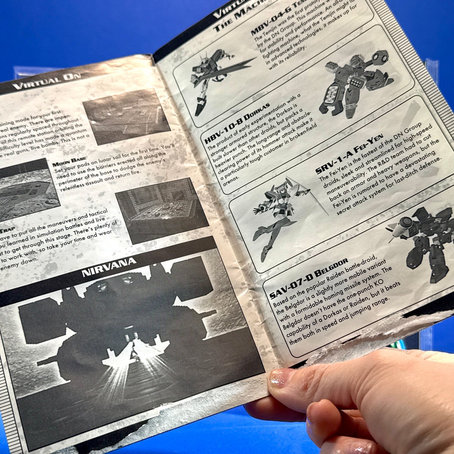 Cyber Troopers Virtual-On - Sega Saturn
