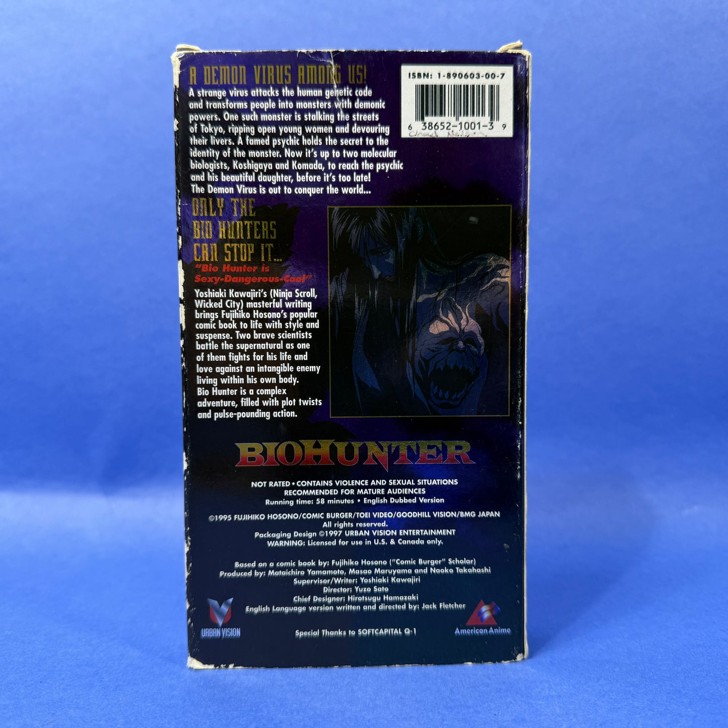 Biohunter VHS