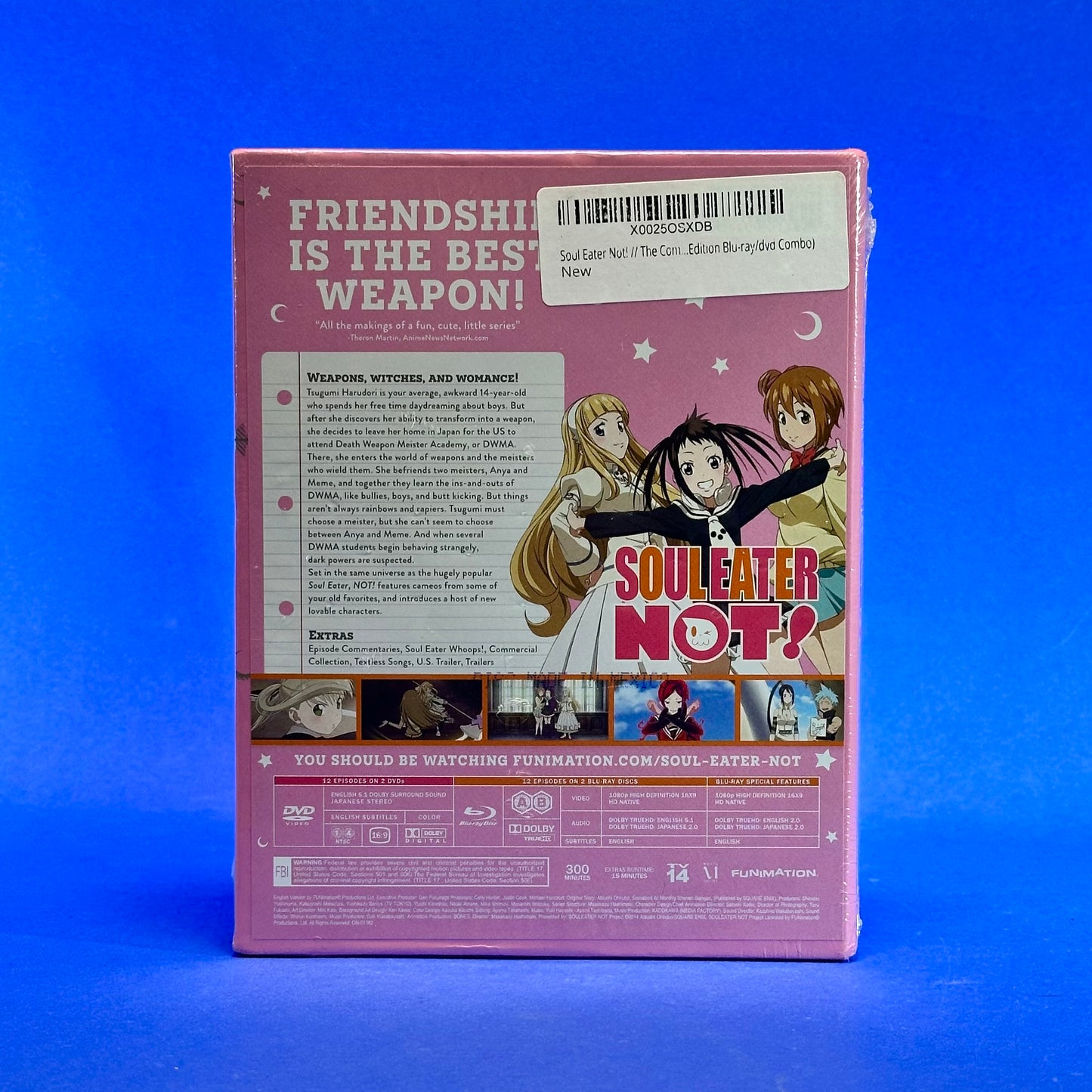 Soul Eater NOT! Blu-Ray & DVD Set