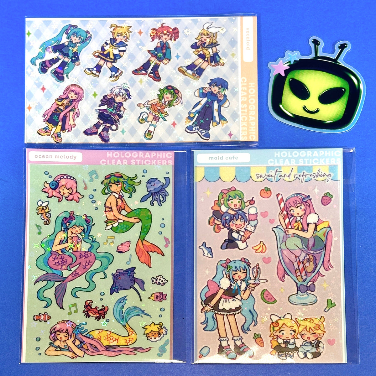 Cotton Angel - Vocaloid Sticker Sheets