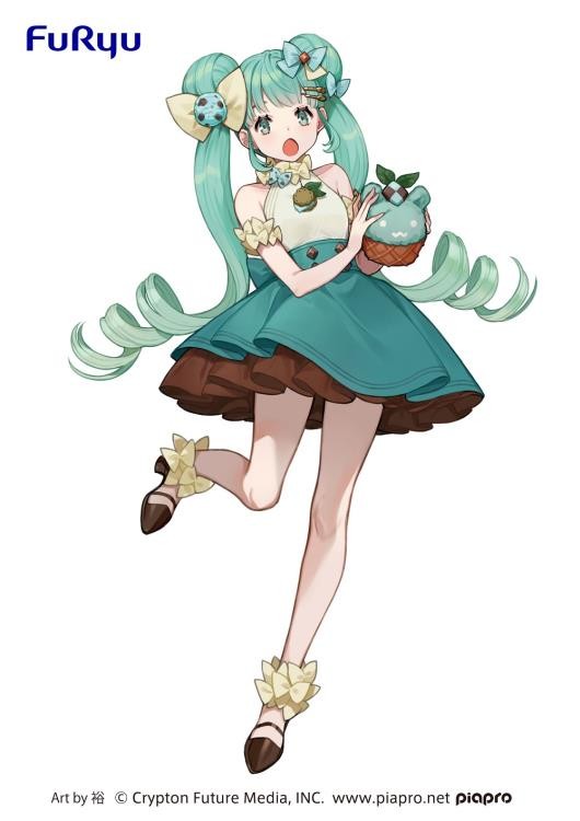 FuRyu - Vocaloid - Sweet Sweets Series Hatsune Miku ~Chocolate Mint ver.~ Figure
