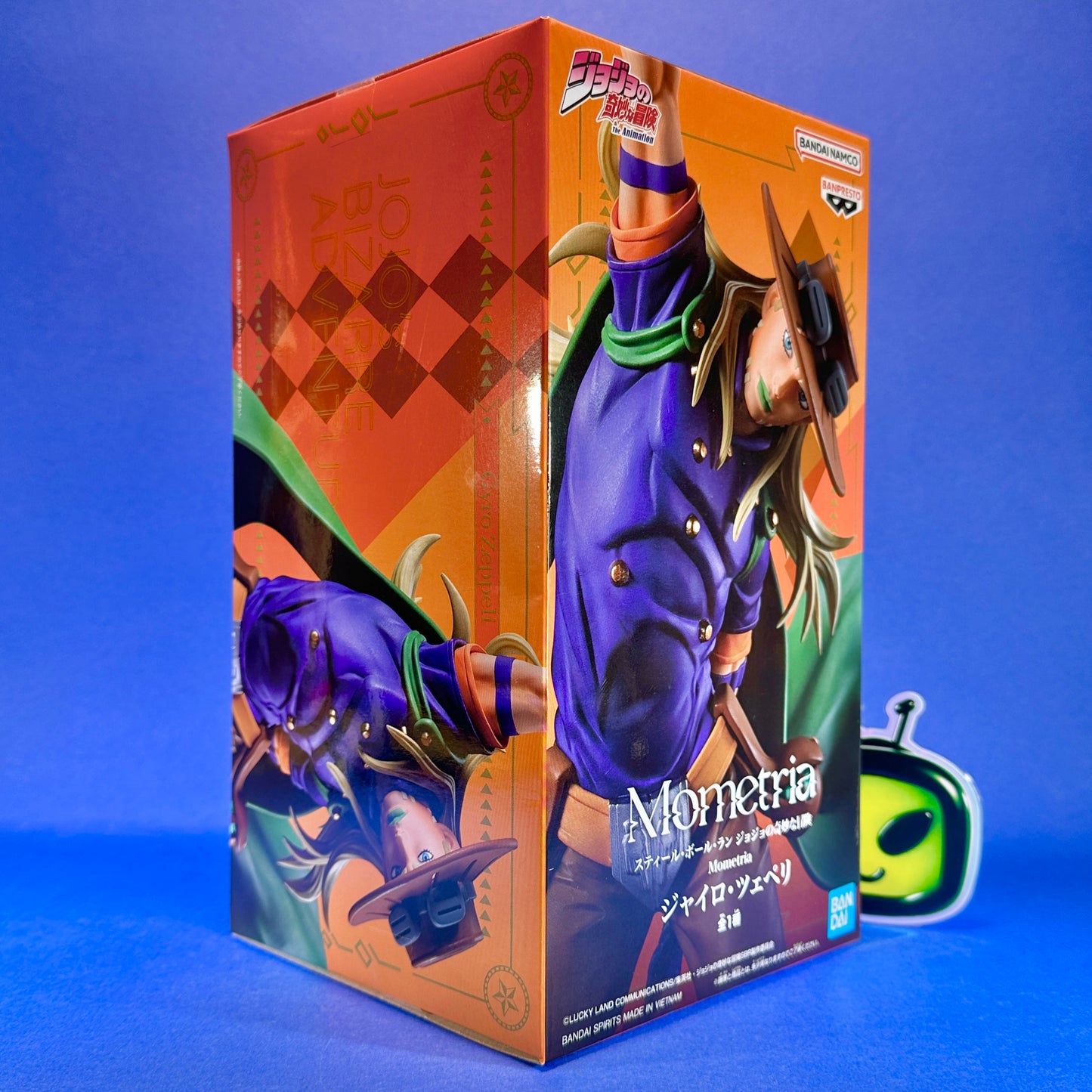 Banpresto - JoJo’s Bizarre Adventure: Steel Ball Run - Mometria Gyro Zeppeli Figure