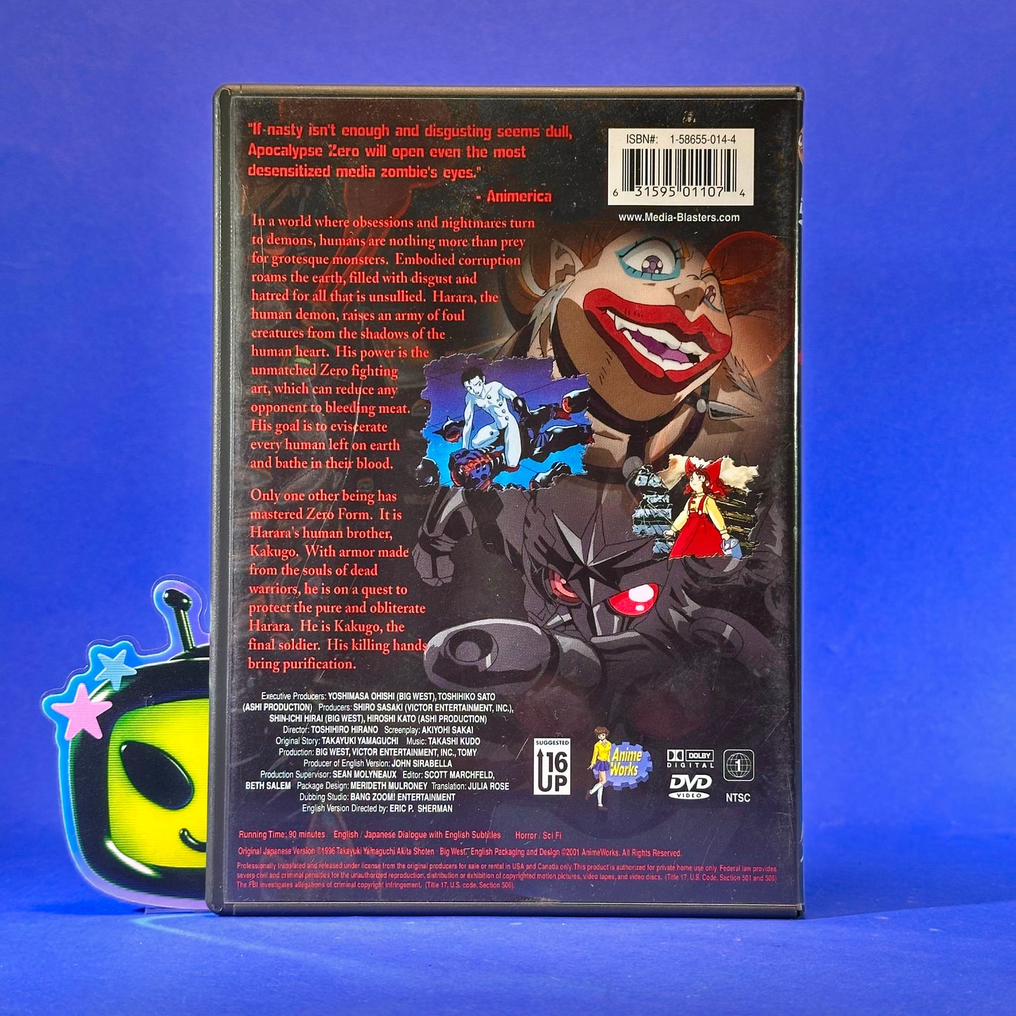 Apocalypse Zero: Kakugo Complete DVD