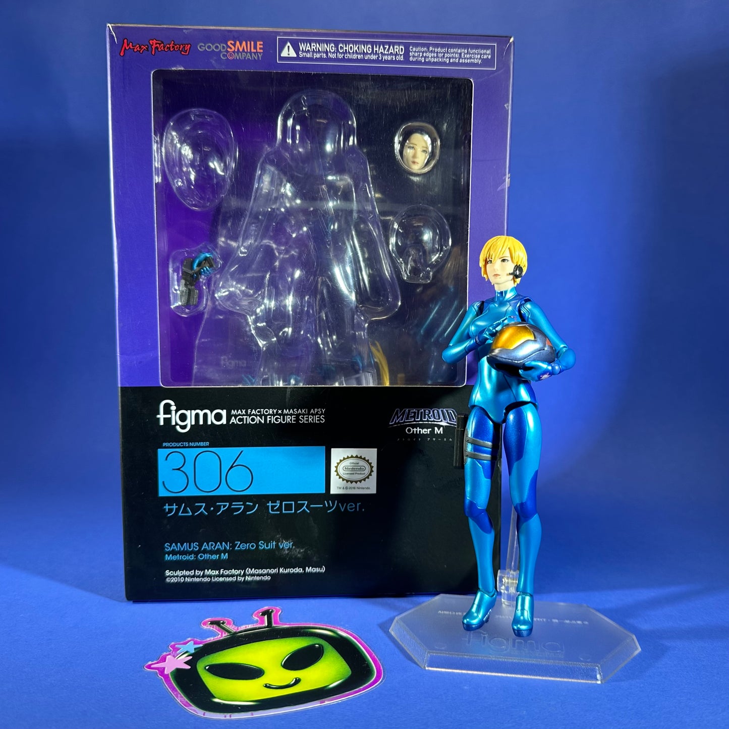 Figma 306: Metroid Other M - Samus Aran (Zero Suit Version)