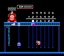 Donkey Kong Jr. Math - NES