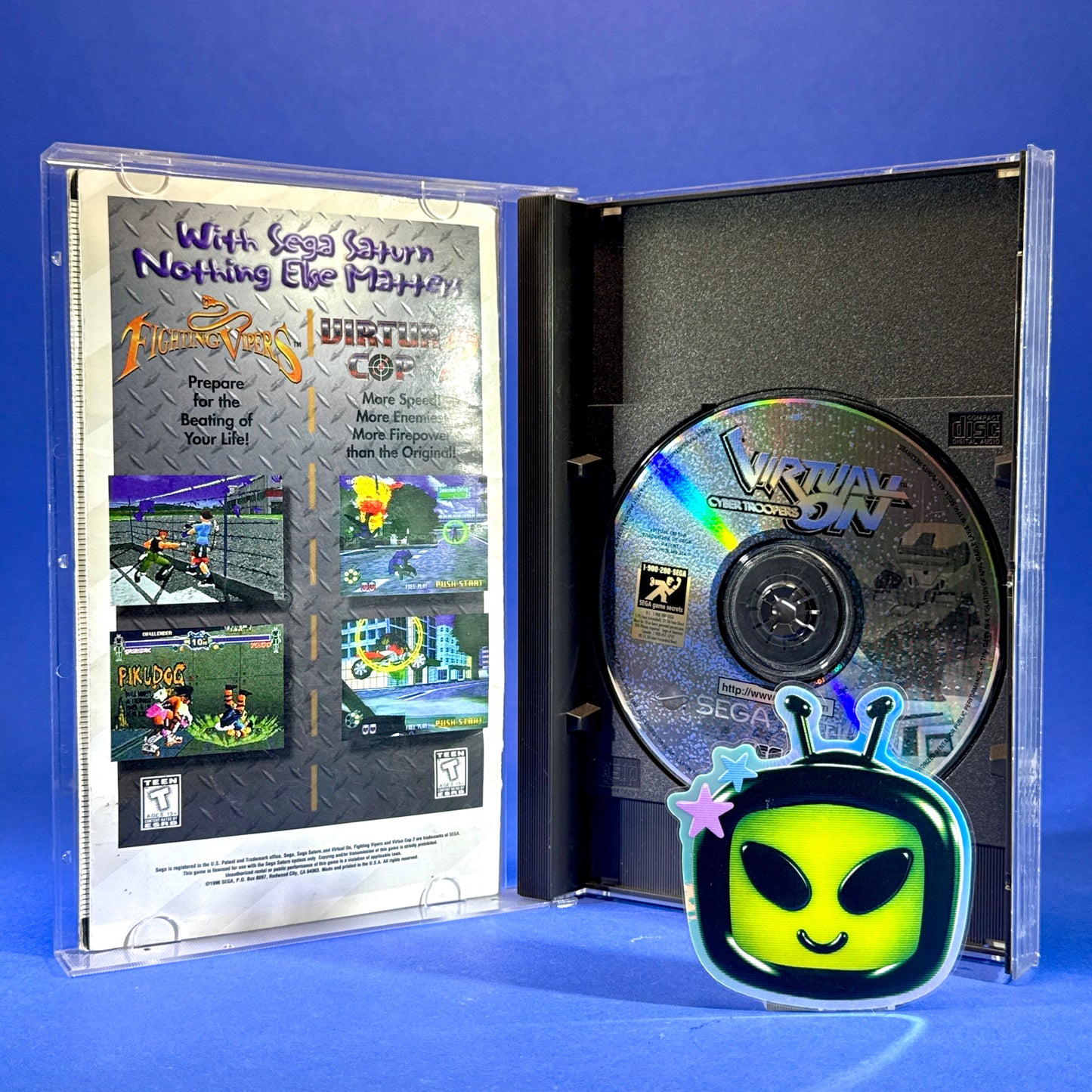 Cyber Troopers Virtual-On - Sega Saturn