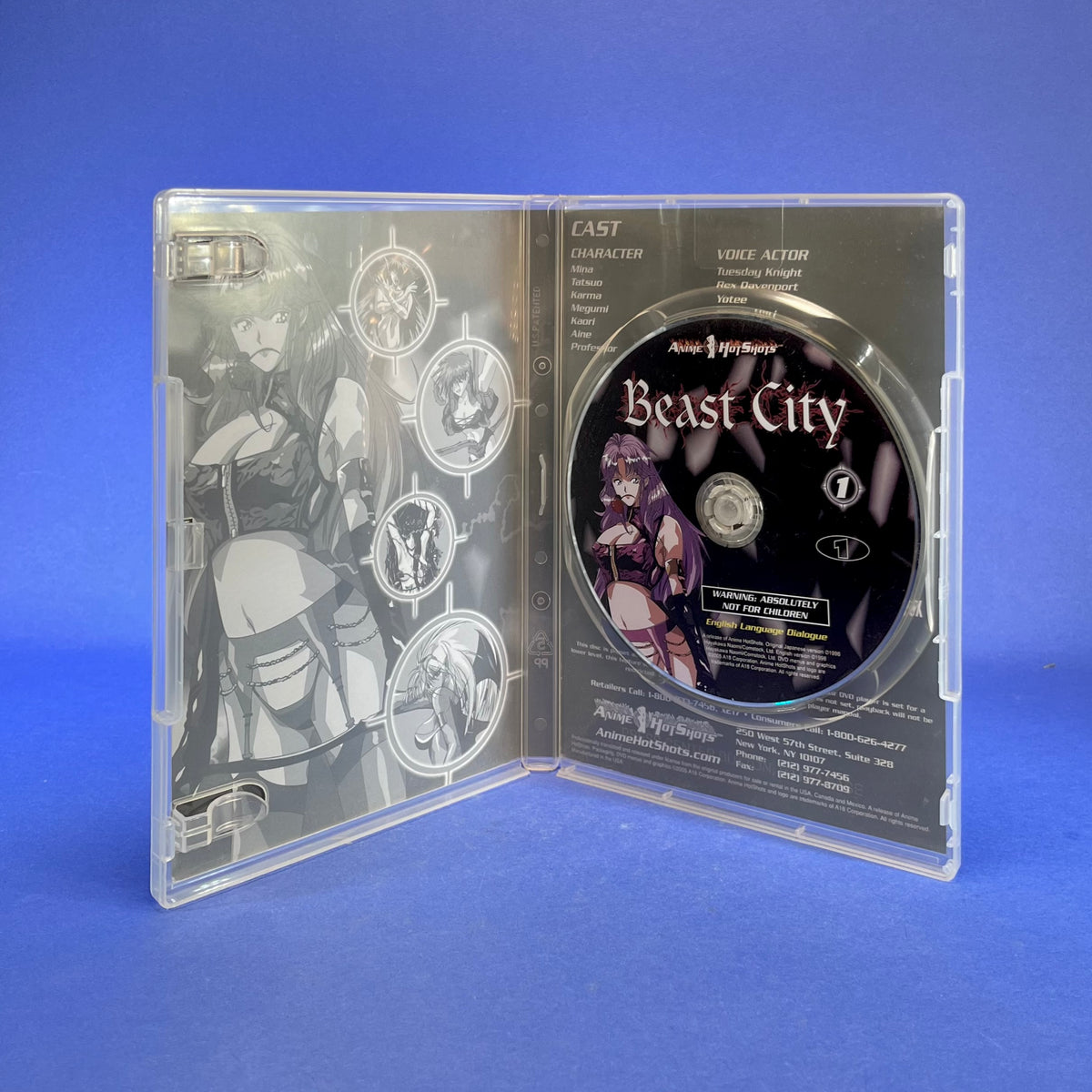 Beast City VHS/DVD