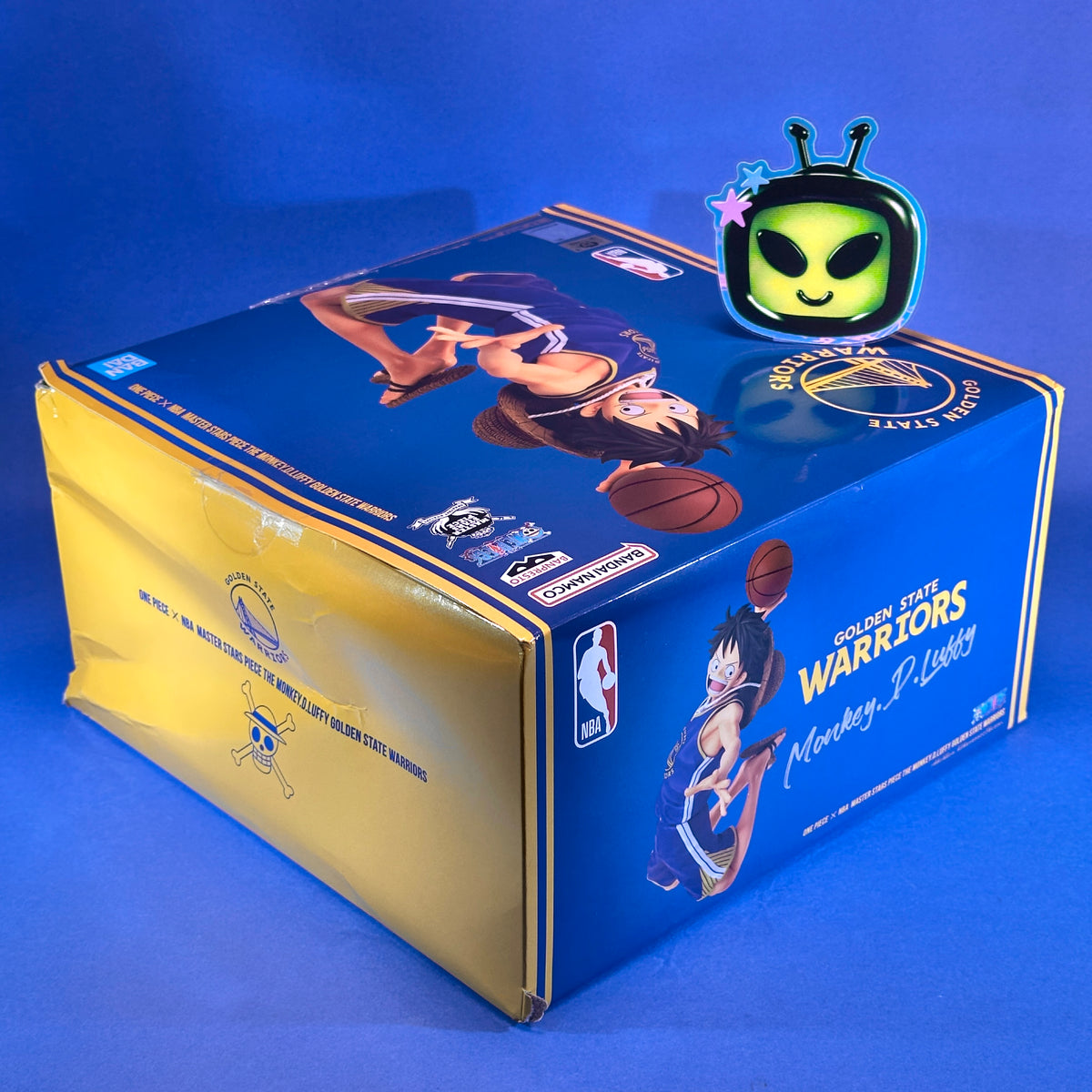 Banpresto - One Piece x NBA - Monkey D. Luffy ~Golden State Warriors ver.~ Master Stars Piece Figure