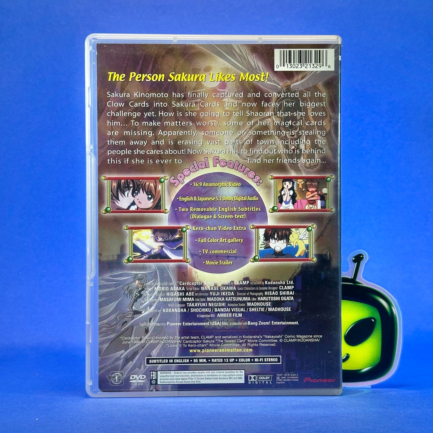 Cardcaptor Sakura Movie 2: The Sealed Card - DVD