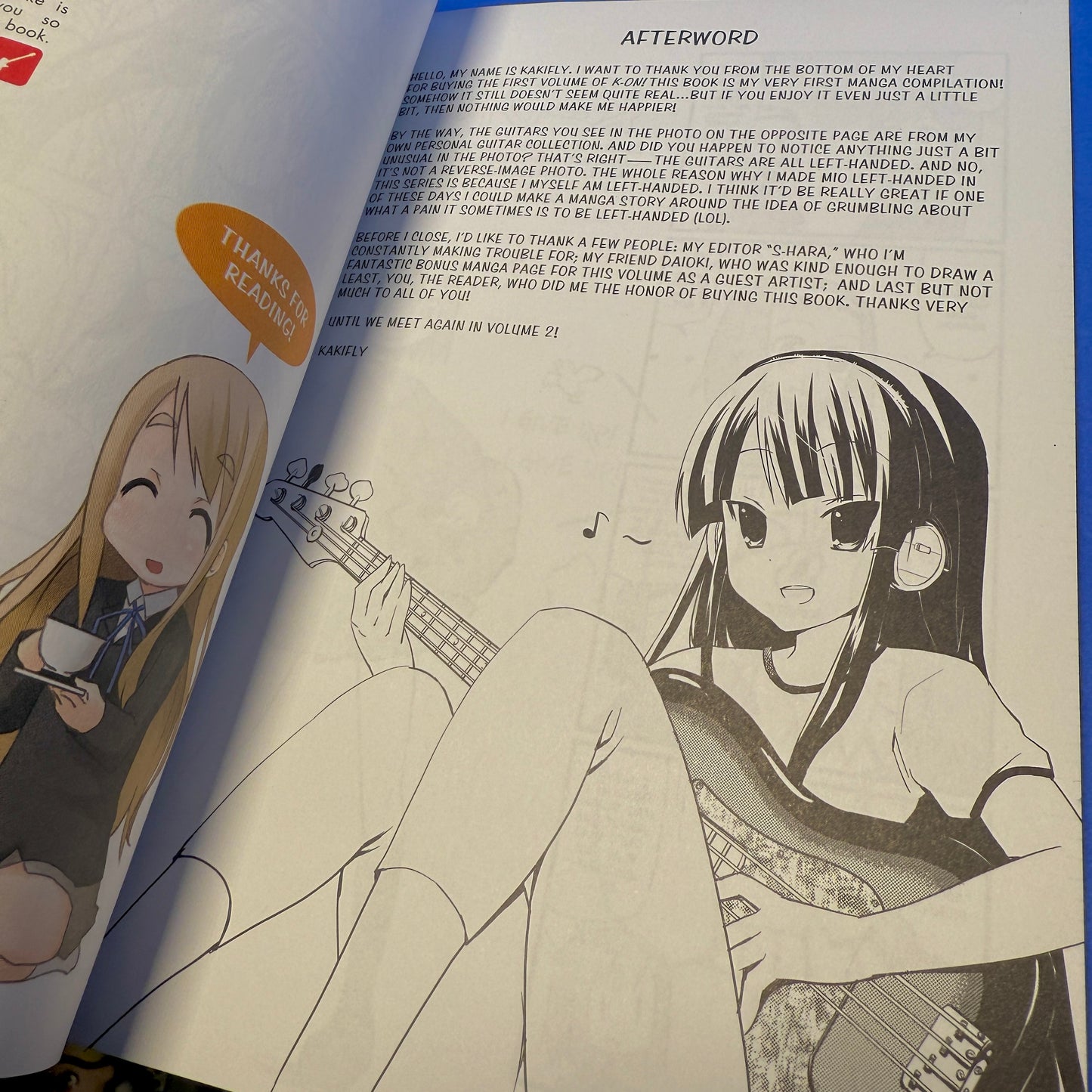 Kakifly - K-On! Manga