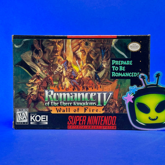 Romance of the Three Kingdoms IV: Wall of Fire - Super Nintendo