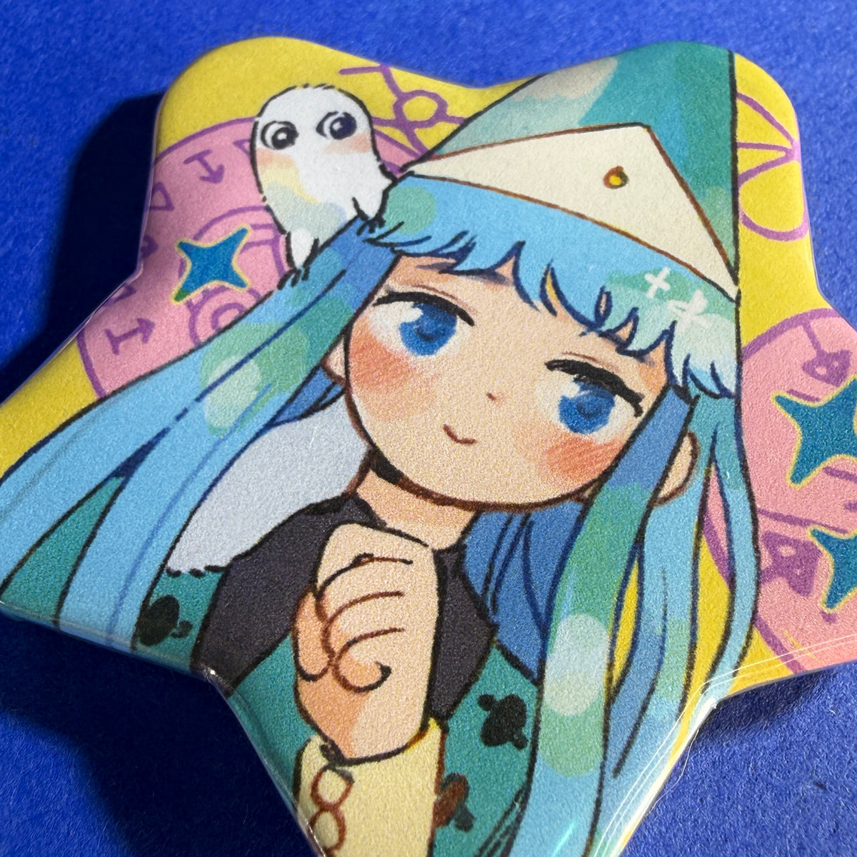 Cotton Angel - Witch Hat Pins