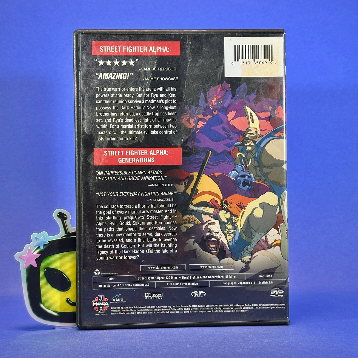 Street Fighter Alpha & Street Fighter Alpha: Generations - DVD